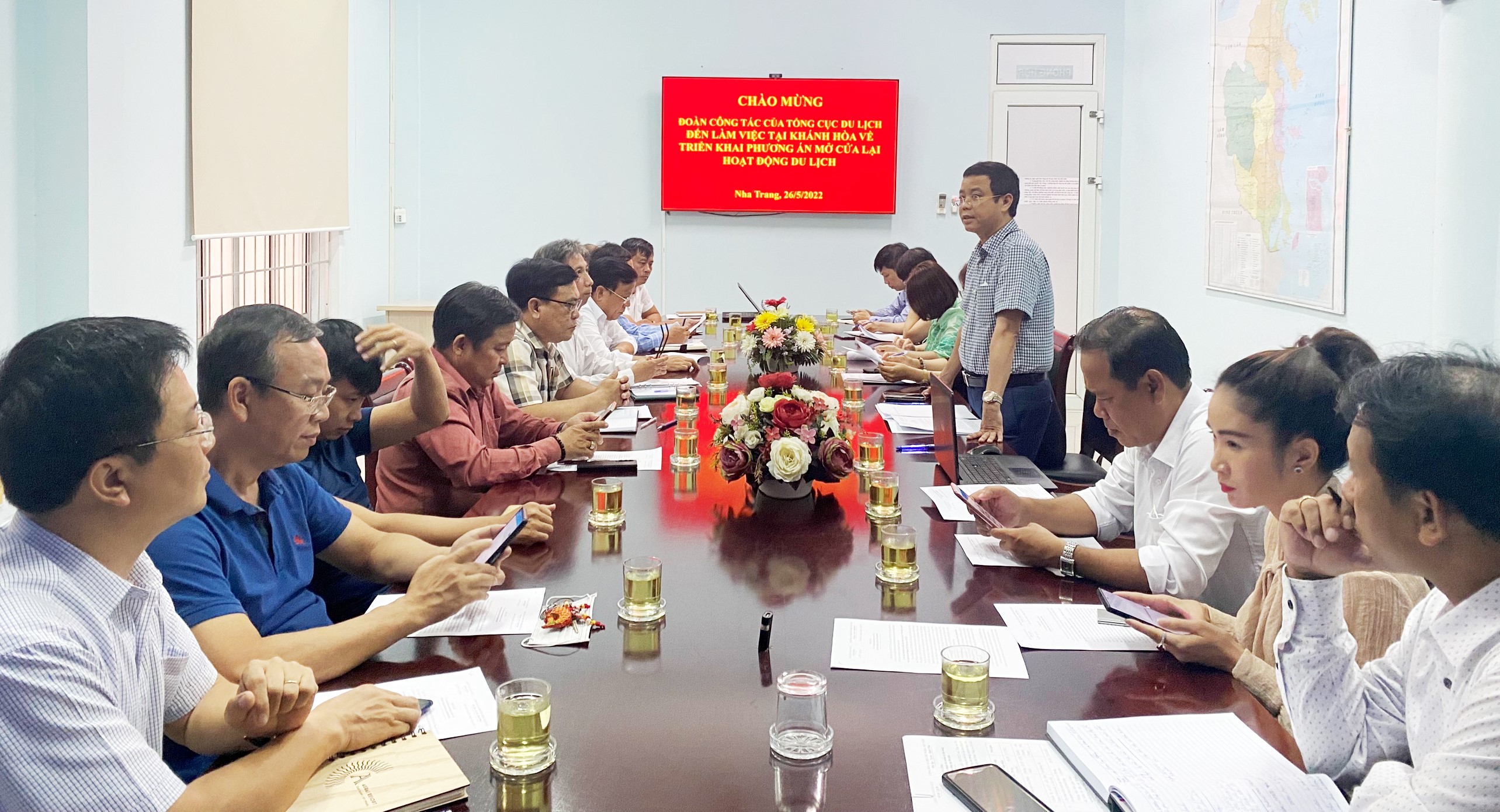 Phó Tổng cục trưởng Nguyễn Lê Phúc làm việc tại Khánh Hòa